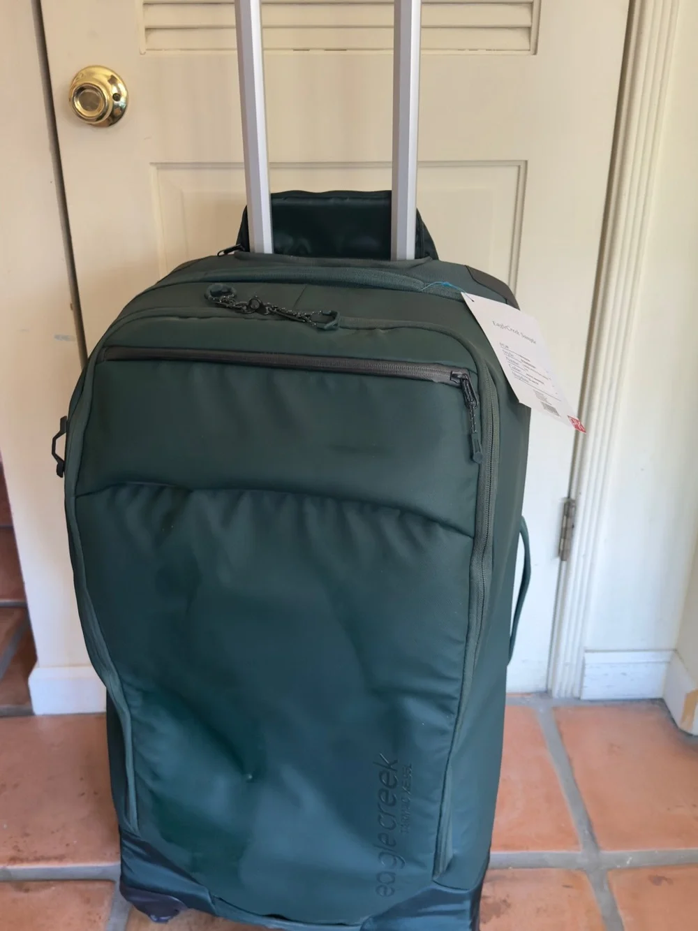 NEW Eagle Creek Tarmac Revolution 120L 4-Wheel Luggage | Artic Seagreen